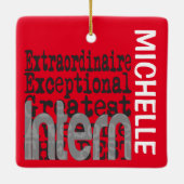 Ornement En Céramique Interne Extraordinaire CUSTOM (Dos)