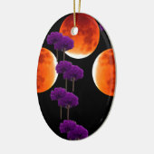 Ornement En Céramique Intrusion violette (Gauche)