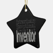 Ornement En Céramique Inventeur Extraordinaire (Gauche)