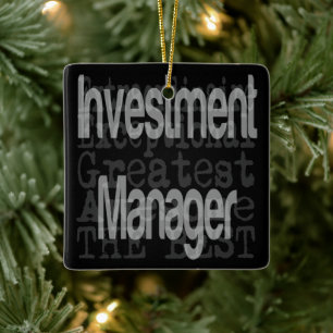 Ornement En Céramique Investment Manager Extraordinaire
