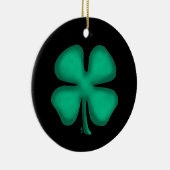 Ornement en céramique irlandaise noire (Droite)