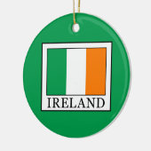 Ornement En Céramique Irlande (Gauche)