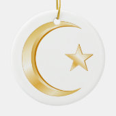 Ornement En Céramique Islam, symbole de l'or (Devant)