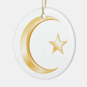 Ornement En Céramique Islam, symbole de l'or (Gauche)