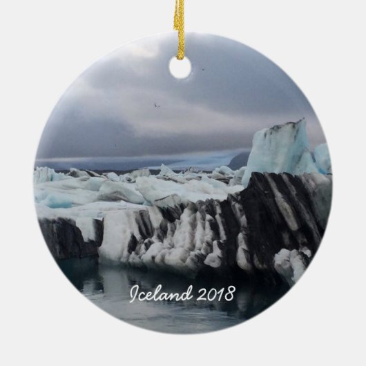 ornement en céramique islandaise (Dos)