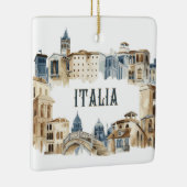 Ornement En Céramique Italie Architecture Italia (Droite)