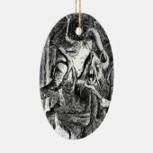 Ornement En Céramique Jabberwocky (Droite)