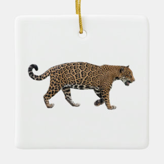Ornement En Céramique Jaguar