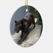 Ornement En Céramique Jaguar noir (onca de Panthera) (Droite)