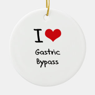 Ornement En Céramique J'aime la déviation gastrique