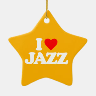 ORNEMENT EN CÉRAMIQUE J'AIME LE JAZZ