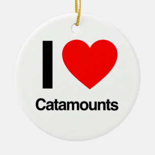 Ornement En Céramique j'aime les catmontants