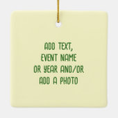 Ornement En Céramique J'aime les grenouilles (Dos)