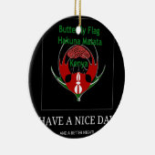 Ornement En Céramique Jambo Kenya (Droite)