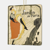 Ornement En Céramique Jane Avril de la danseuse Art nouveau par Toulouse (Gauche)