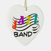 Ornement En Céramique Jazz-band (Droite)