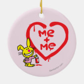 Ornement En Céramique Je + Je (Dos)