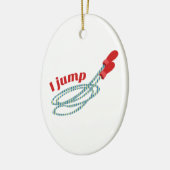 Ornement En Céramique Je saute (Gauche)