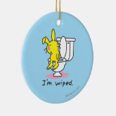 Ornement En Céramique Je suis essuyé (Droite)