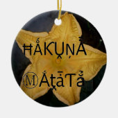 Ornement En Céramique Je suis une étoile à l'intérieur. (Devant)