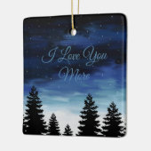 Ornement En Céramique Je t'aime plus (Gauche)