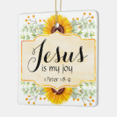 Ornement En Céramique Jésus est ma Joie (Gauche)