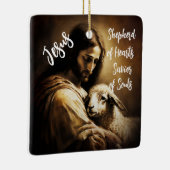 Ornement En Céramique Jésus, notre Sauveur (Droite)