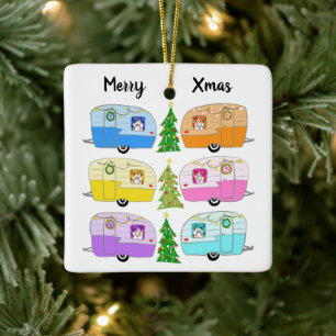 Ornement En Céramique Jeu de Noël à l'occasion de Noël