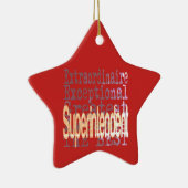 Ornement En Céramique Jeu de superintendance (Droite)