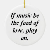 Ornement En Céramique Jeu dessus (Dos)