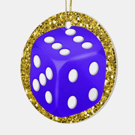 Ornement En Céramique Jeu - Vegas (Gauche)