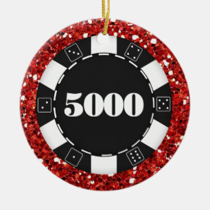 Ornement En Céramique Jeu - Vegas