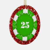 Ornement En Céramique Jeu - Vegas (Droite)