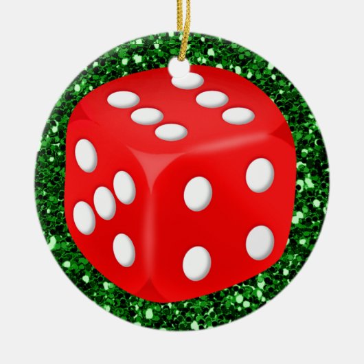 Ornement En Céramique Jeu - Vegas (Devant)