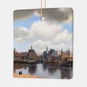 Ornement En Céramique Johannes Vermeer - Vue de Delft (Gauche)