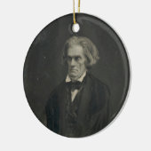 Ornement En Céramique John C. Calhoun par Mathew Brady 1849 (Gauche)