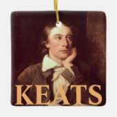 Ornement En Céramique John Keats (Devant)