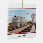 Ornement En Céramique "Joint Effort" by Tom Rock (Droite)