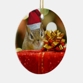 Ornement En Céramique Joli Noël Chipmunk (Droite)