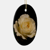 Ornement En Céramique Jolie Rose blanche (Droite)