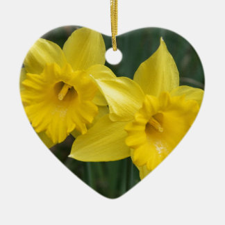 Ornement En Céramique jonquilles