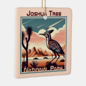 Ornement En Céramique Joshua Tree National Park Retro Souvenir Cadeau (Droite)