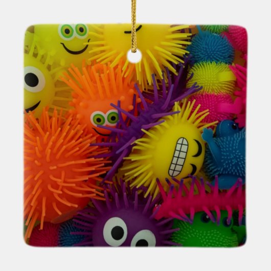 Ornement En Céramique Jouet Fidget Squishy Ball (Dos)