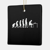 Ornement En Céramique Joueur d'échecs (Gauche)