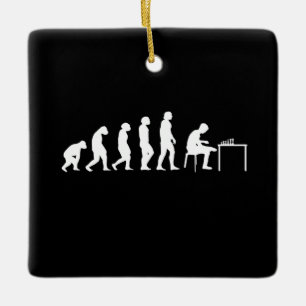 Ornement En Céramique Joueur d'échecs