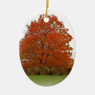 Ornement En Céramique Jour d'automne