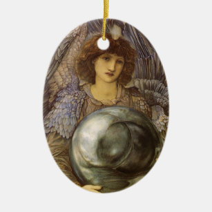 Ornement En Céramique Jours de création, premier jour par Burne Jones