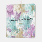 Ornement En Céramique Joy Rises from the Soul (Gauche)