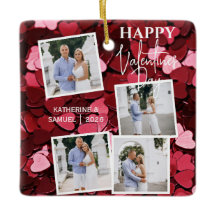 Joyeuse Saint-Valentin 4 Collage de photos Cœurs r