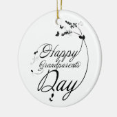 Ornement En Céramique Joyeux Grandparents (Gauche)